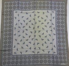 Scarf 100 Pure Silk Vintage Women Jaeger 144 86cm x 88cm