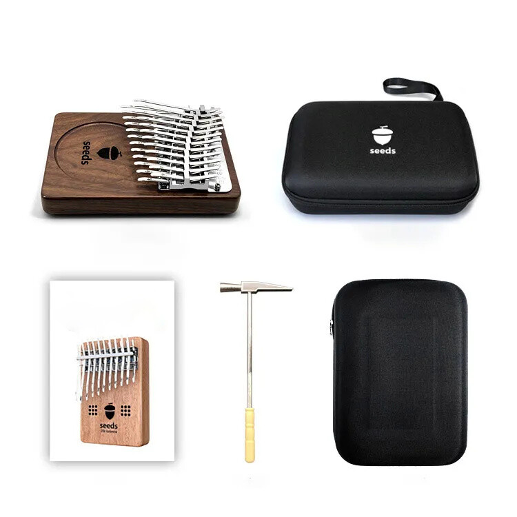 100% New Kalimba Professional Portable Mini Instrument Wooden 34 Keys 24 Keys