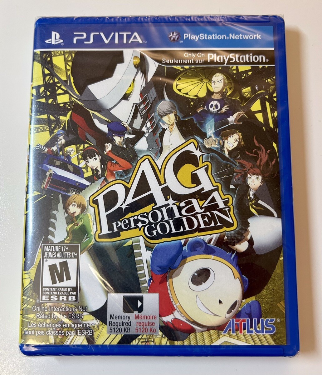 Persona 4 Golden (Sony PlayStation Vita, 2012) for sale