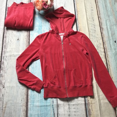 red velvet jogging suit
