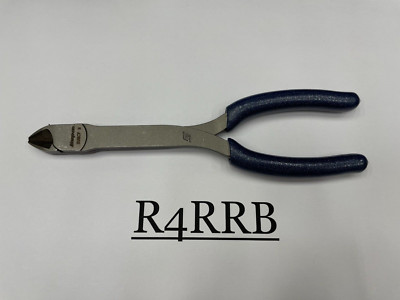 Snap-on Tools USA NEW POWER BLUE Soft Grip 7'' Long Mini Diagonal Cutters 808CFMB