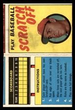 1970 Topps Scratch-Offs Baseball #16 Tony Perez GD *d7