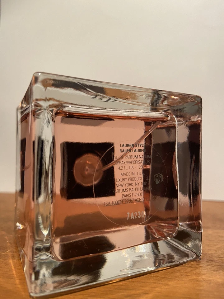 LAUREN STYLE от RALPH LAUREN 4,2 унции / 125 мл парфюмированная вода спрей новая РЕДКАЯ - Изображение 3 из 4