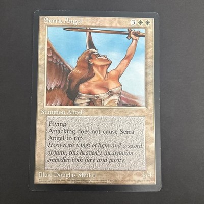 Magic The Gathering MTG SERRA ANGEL Promo 6x9 Oversize Jumbo Card