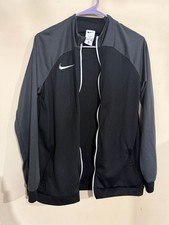 Nike Dri-FIT Academy Pro Full-Zip Soccer Track Jacket Black Anthracite