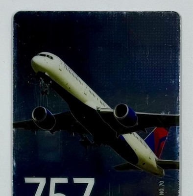 2025 Delta Air Lines 757 Boeing 757-200 #70 Pilot Trading Card | eBay