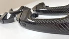 Real Carbon Fiber Door Handle Catch Cover Set Kia Stinger GT 18 19 20 21 22 23