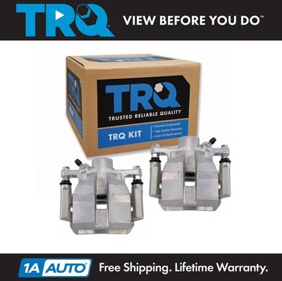 TRQ New Rear Disc Brake Caliper with Bracket & Hardware Pair for Toyota Lexus