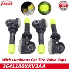 4x TPMS Tire Pressure Sensor 3641100XKV3AA For Haval H5 H6 H7 H9 XY Great Wall