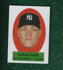 AARON JUDGE - 2021 TOPPS ARCHIVES 1963 TOPPS PEEL OFF INSERT CARD # 69PO-7 - MLB