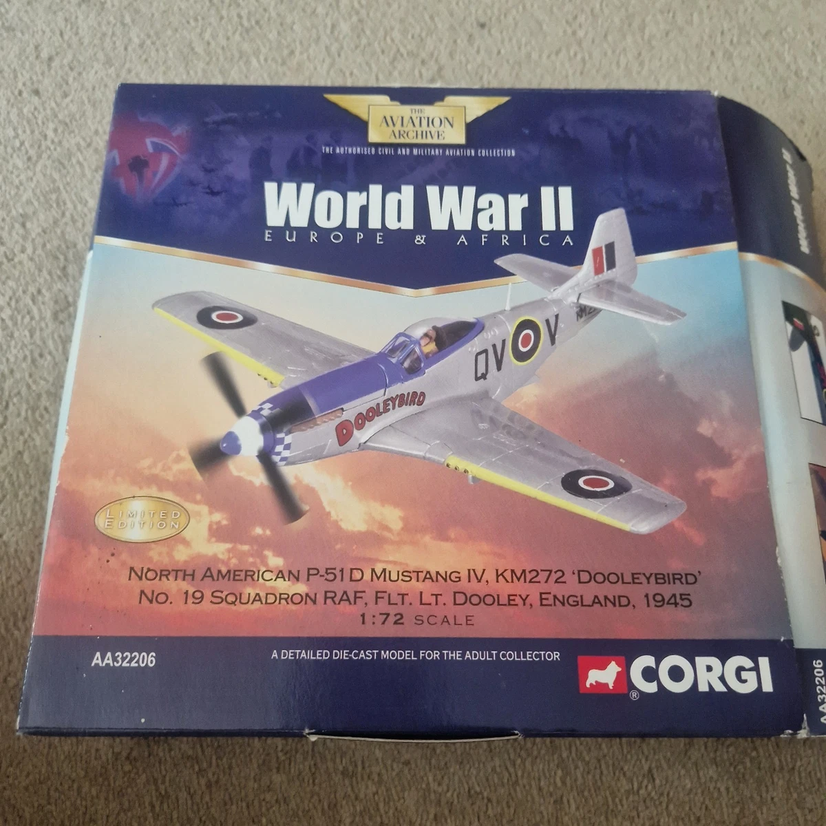 Corgi P51d Mustang for sale | eBay UK
