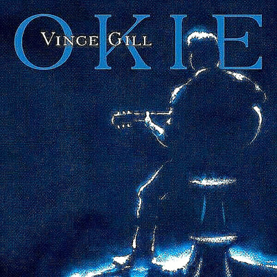 VINCE GILL ''OKIE'' (BLUE VINYL)  PREMIUM QUALITY USED LP (NM/EX)