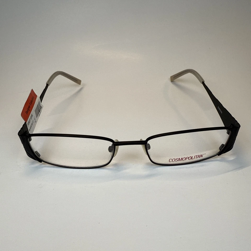 Marco de gafas Cosmopolitan negro primera niña solo 50-17-140 estampado floral Foto 2 de 4