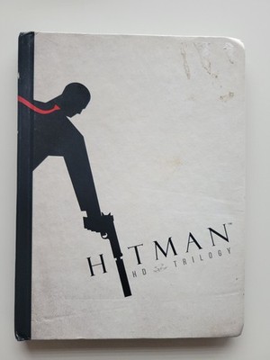 Hitman HD Trilogy (PlayStation 3 PS3) Rough Graphic Hardcover Case w/ Clean Disc