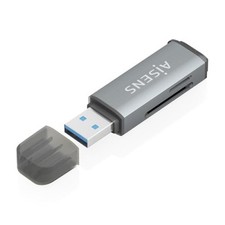 AISENS ASCR-2A09-GR card reader USB 3.2 Gen 1 3.1 Gen 1 Type-A Grey
