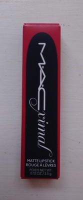 NEU UND VERPACKT Mac Macimal matter Lippenstift Ruby Woo 691 £22 volle Größe
