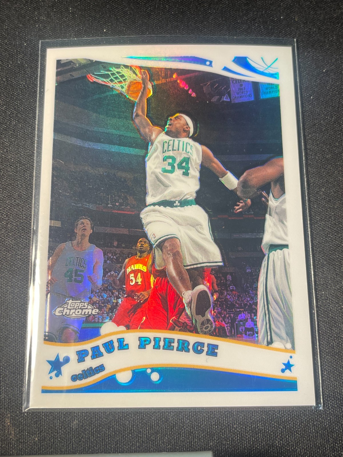 2005-06 Topps Chrome Paul Pierce Refractor /999 #24 Celtics