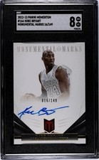 Kobe Bryant 2012 Panini Momentum Auto /149 SGC 8 💎🔥💥 On Card Autograph