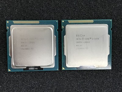 (Lot of 2) Intel Core i5-3470 3.20GHz Quad-Core CPU SR0T8 LGA1155 - CPU381A