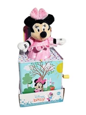 Disney Babies Minnie Jack In The Box Plays Over The Rainbow New In Package 