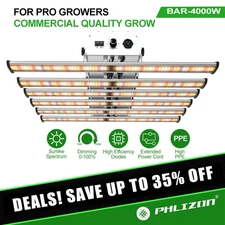 BA4000W Spider Full Spectrum Dimmable Grow Light for Indoor Plant Veg and Flower