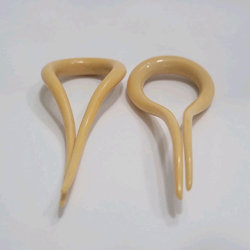 Antiguo/Vintage Peine/Alfiler Joyería Plástico Temprano Baquelita Foto 4 de 4