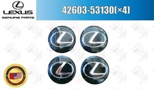 LEXUS OEM Radnabenkappen Schwarz/Silber 60mm 42603-53130(&times;4) Original