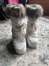 Hunter Damen Winter Schneestiefel weiß Uk3-5 zweimal getragen