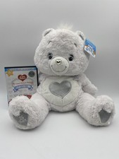 Care Bears 2007 Tenderheart Carlton Cards 20  Plush 25th Anniversary tags DVD