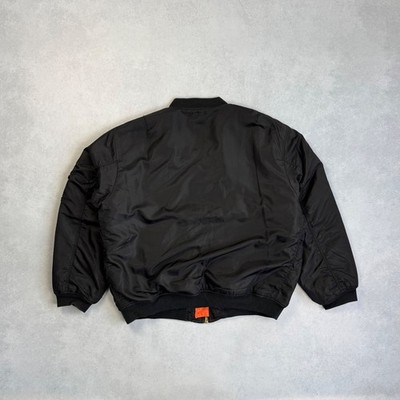VINTAGE FOSTEX GARMENTS MA-1 REVERSIBLE NYLON BOMBER JACKET RAF