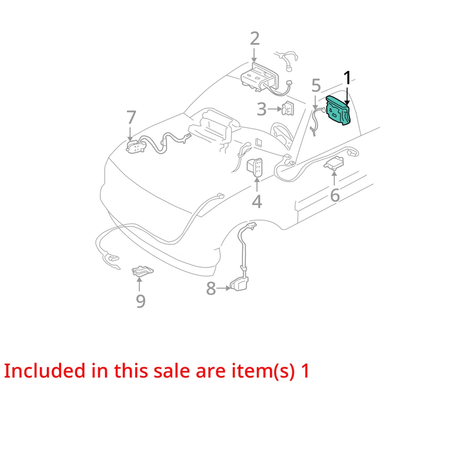 1995-1997 Chevrolet 1500 Pickup Air Bag Driver - Изображение 3 из 4