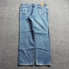 VIntage 90s Lee Rider Straight Stonewash Blue Jean 37x31 USA