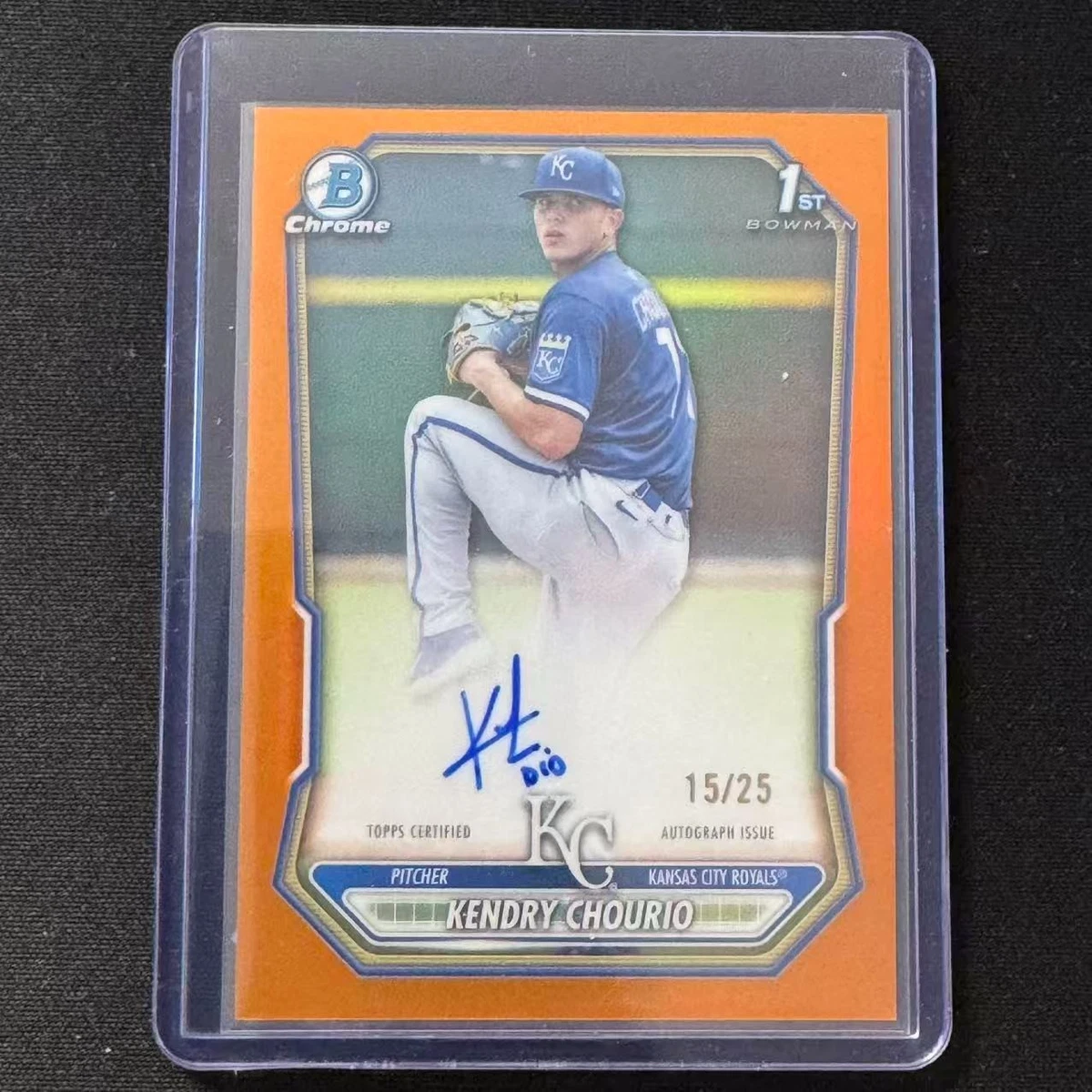 Bowman Chrome Orange Auto for sale | eBay
