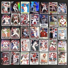 St. Louis Cardinals Lot (60) w/ Refractor Parallels, Rookie Cards RC, Prospects