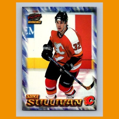 Mike Sullivan #32 1997-98 Pacific Invincible NHL Regime Calgary Flames Hockey