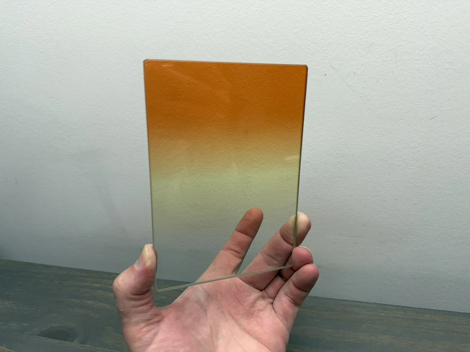 Tiffen 4x5.65" Sunset Grad 2 Filter Glass Vertical Graduated Filter Free Ship! - Image 2 of 4