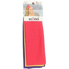 2 Pack Scunci Original Headwrap, 5 Ct