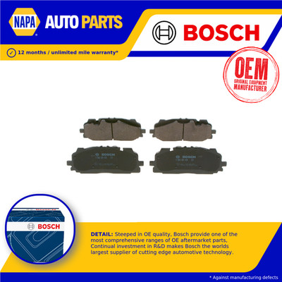 Brake Pads Set fits AUDI SQ8 4MN Front 4.0 4.0D 2018 on Bosch 4K0698151 Quality