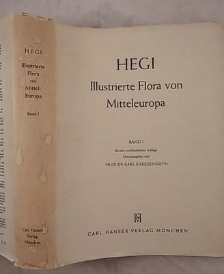 HEGI - Illustrierte Flora von Mitteleuropa, Band I. Hegi, Dr. Gustav und Prof. D