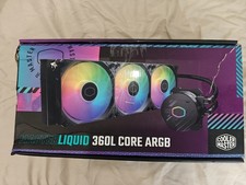 Cooler Master MasterLiquid 360L Core ARGB Liquid Cooler-Open Box