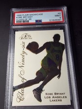Kobe Bryant #4 Prices [Rookie] | 1996 Flair Showcase Class of '96
