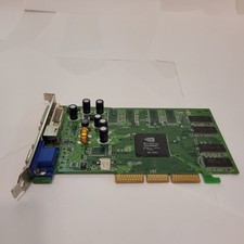 NVIDIA GeForce4 MX 4000 128MB AGP Graphics Card VGA DVI S-Video GPU NV34-A2