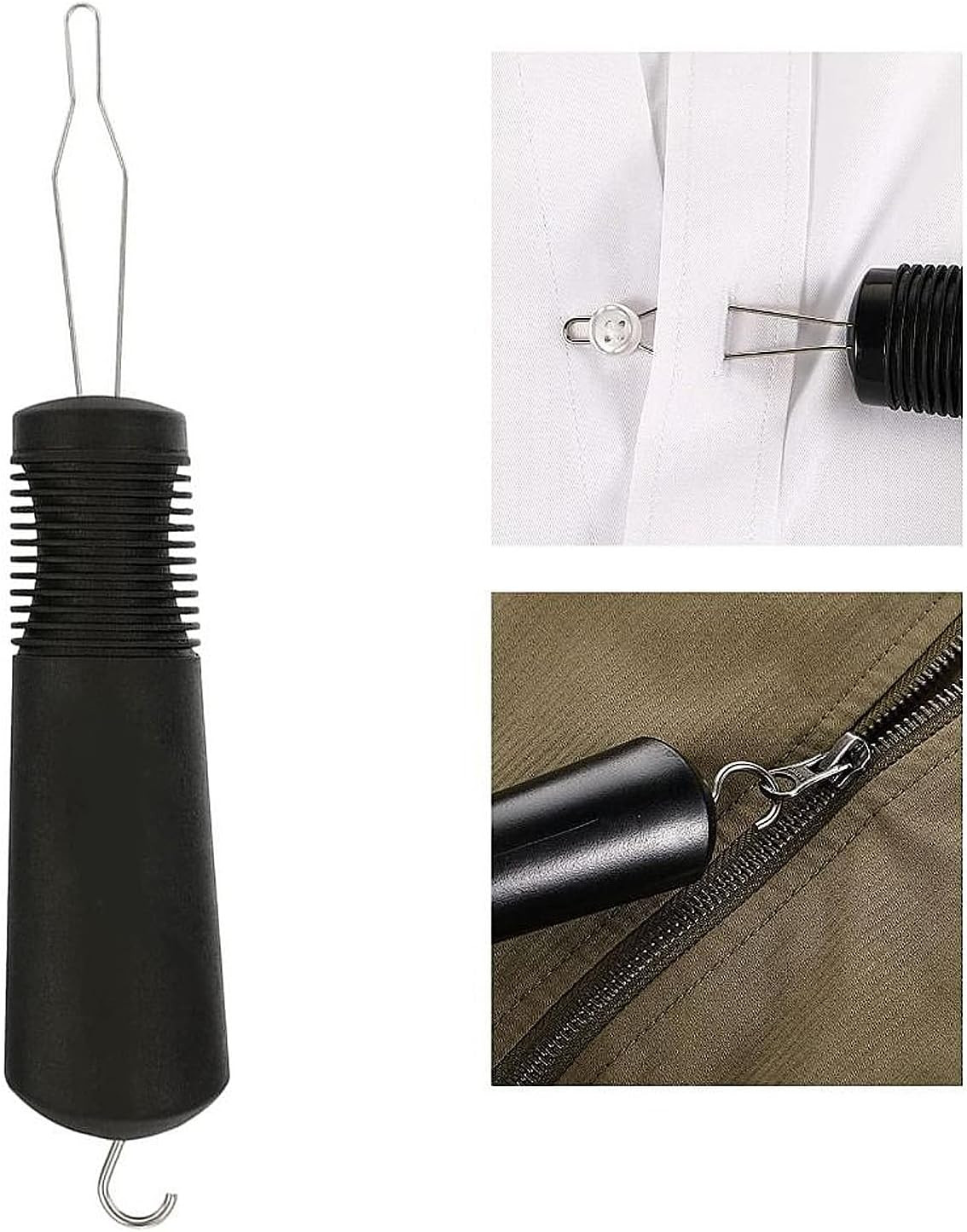 Knöpfhilfe Senioren Einhänder Anziehhilfe Knopf Reißverschluss Hilfsmittel