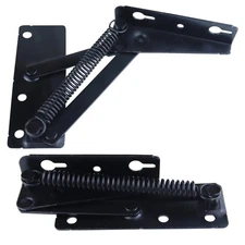 80 Degree Foldable Lifting Bracket - 1 Pair Heavy Duty Spring Hinges widely Used