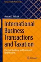 International Business Transactions And Taxation Manuel C. Solbach