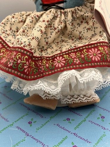 Bambola vintage Madame Alexander Austria - scatola originale, supporto, etichetta documenti - Foto 14 di 23