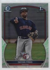 2023 Bowman Chrome Prospects Lunar Glow Refractor Dayan Frias #BCP-26 uk2