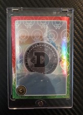 Cardsmiths Currency 2024 Holiday - #12 Dogecoin - Wreath Refractor 29/40