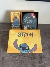 Disney Stitch 3 Piece Set Backpack Bag Card H...