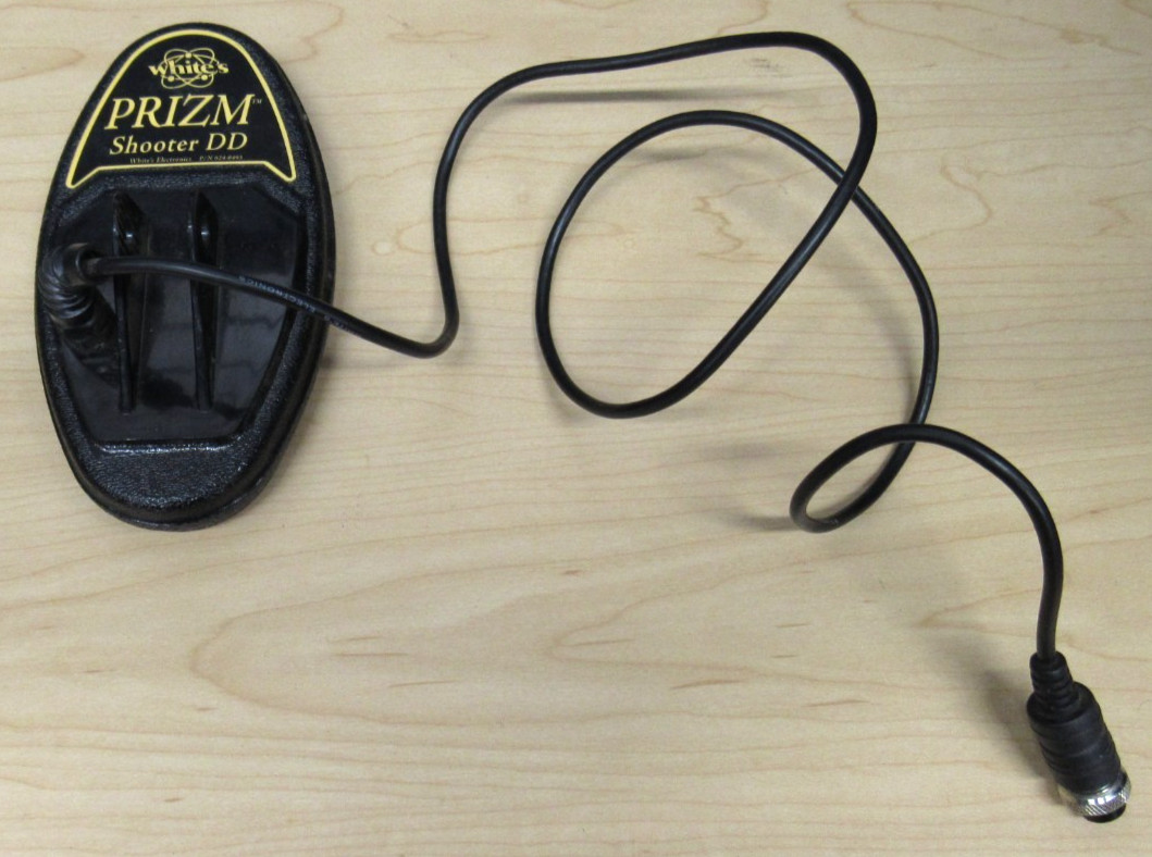 RARE White’s Electronics Metal Detector Search Coil Prizm Shooter DD 624-0493
